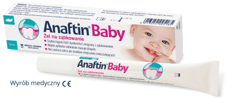 Żel na ząbkowanie Anaftin Baby